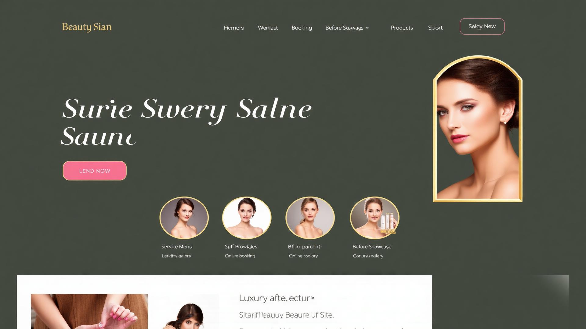 WordPress Beauty Template