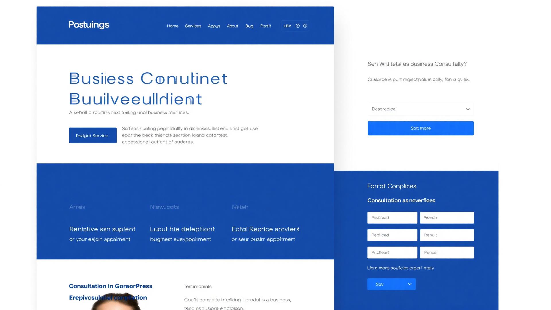 WordPress Consultant Template