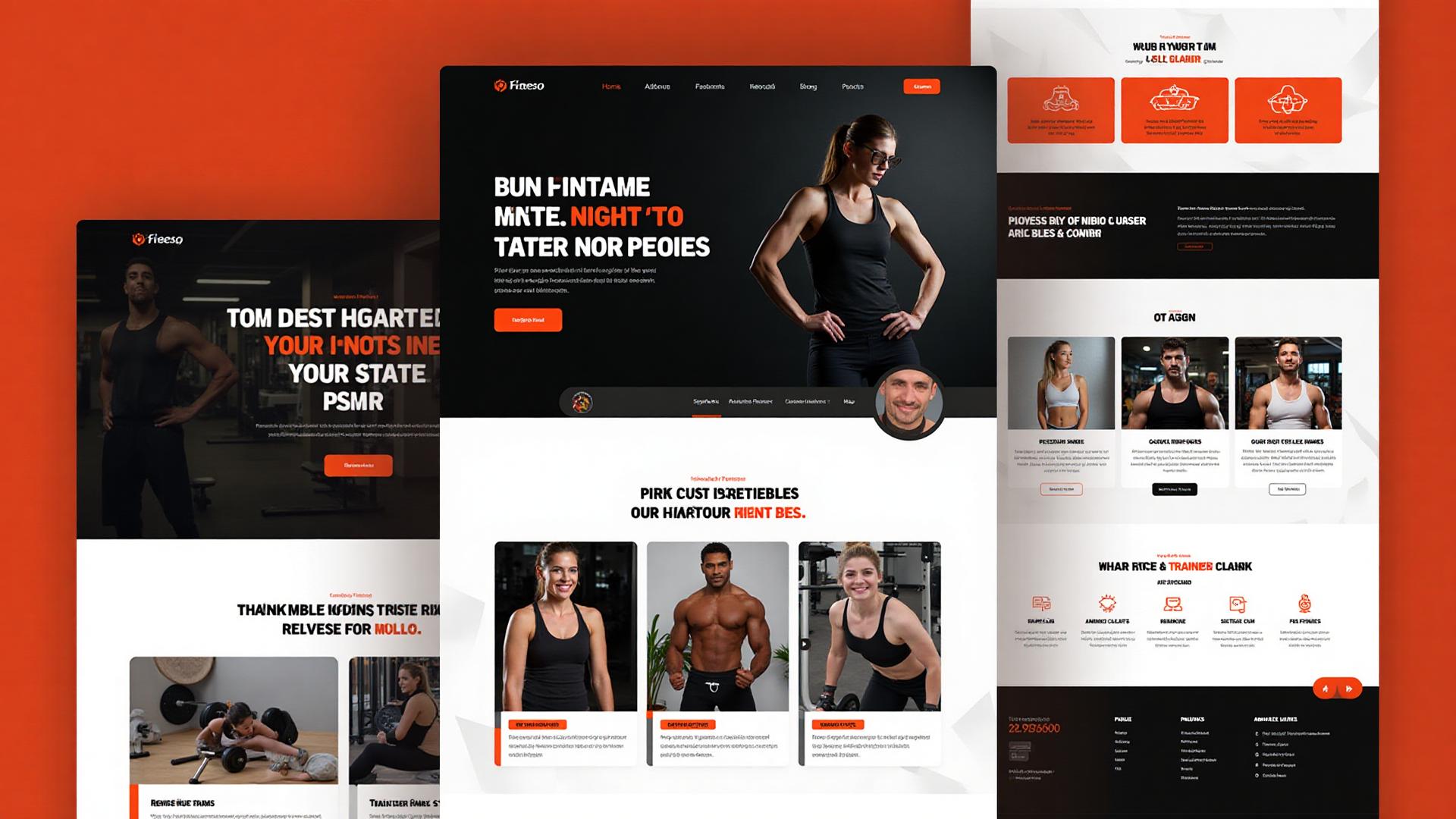 WordPress Fitness Template