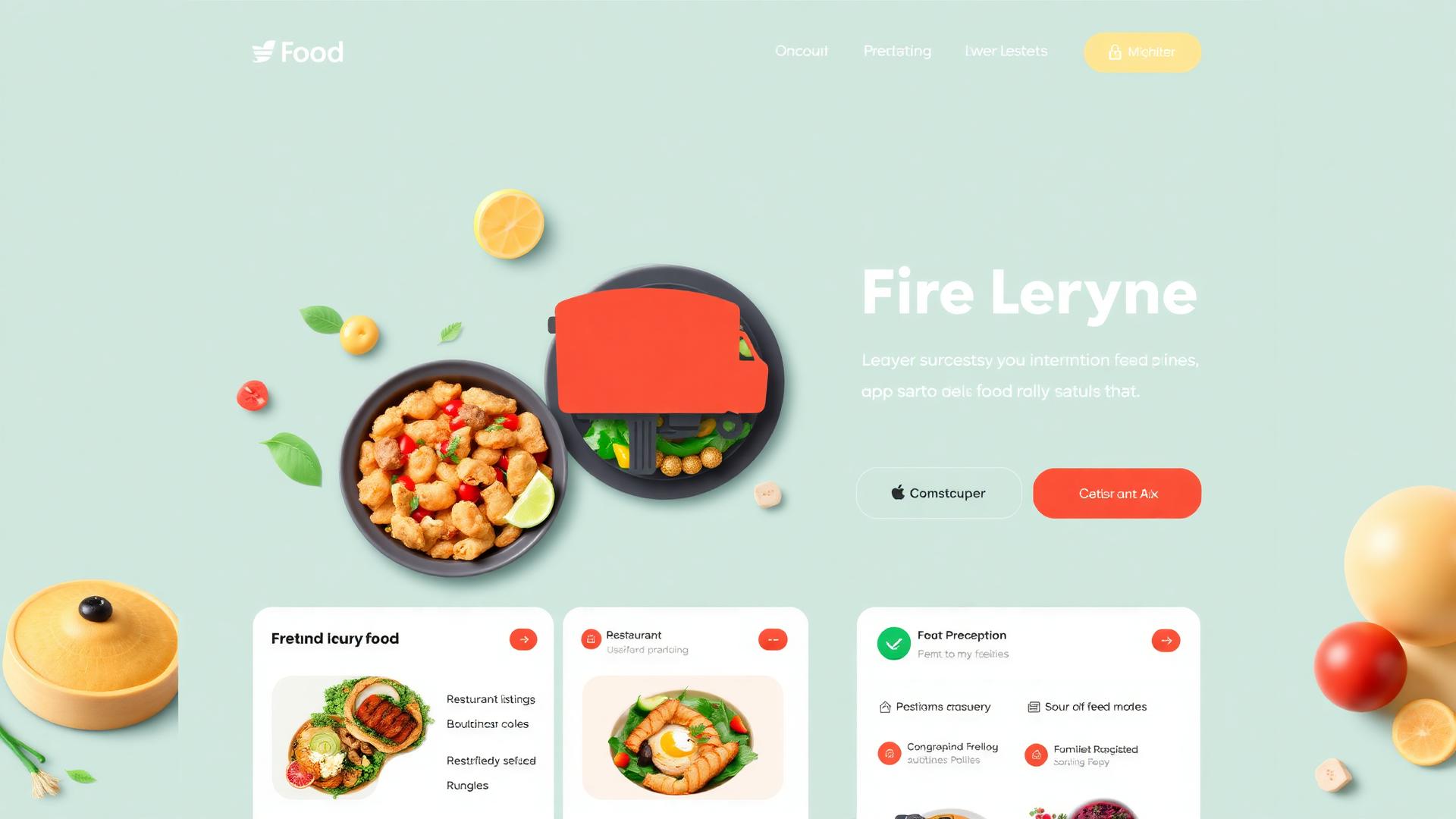 WordPress Food Delivery Template
