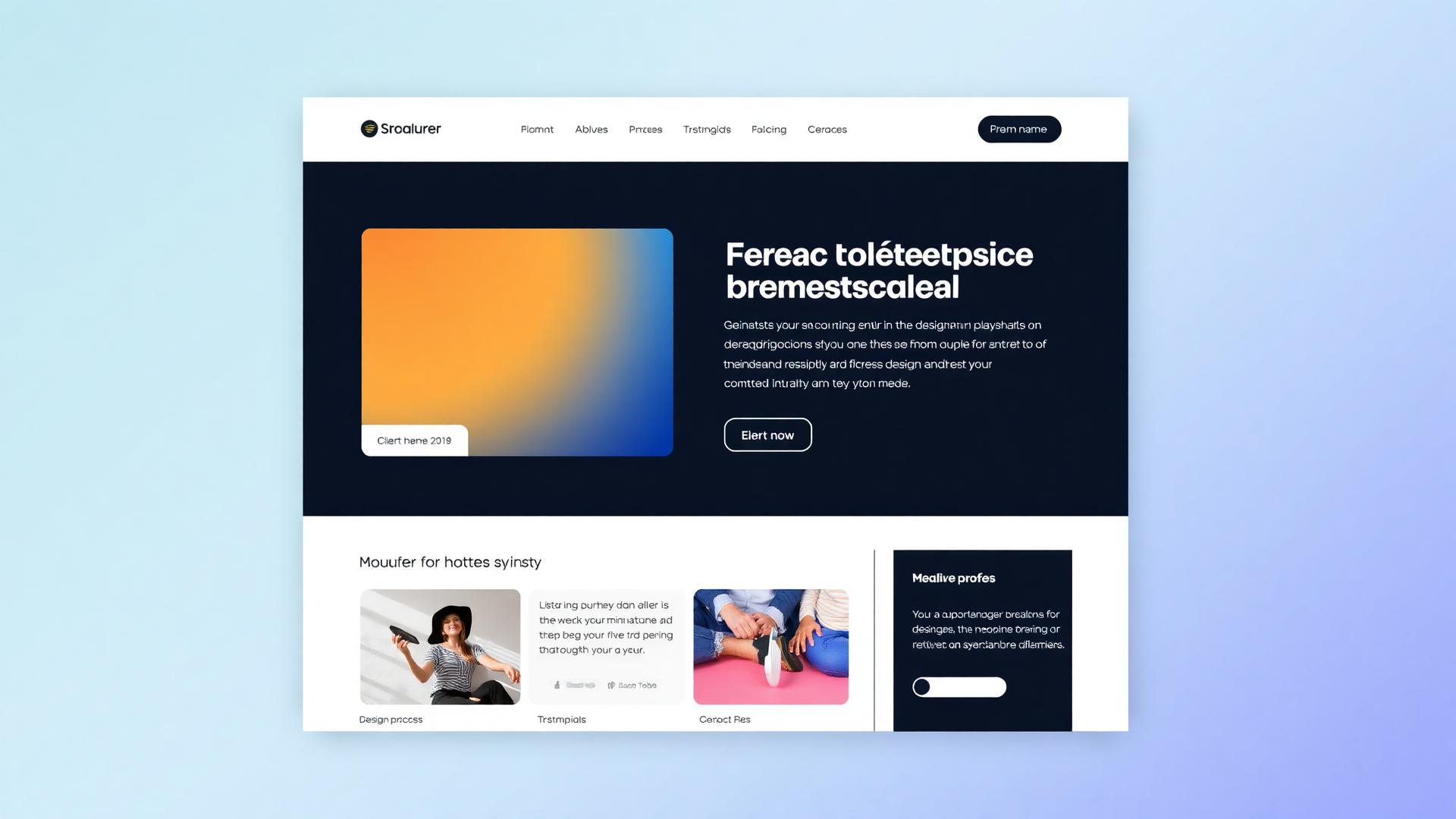 WordPress Freelance Template