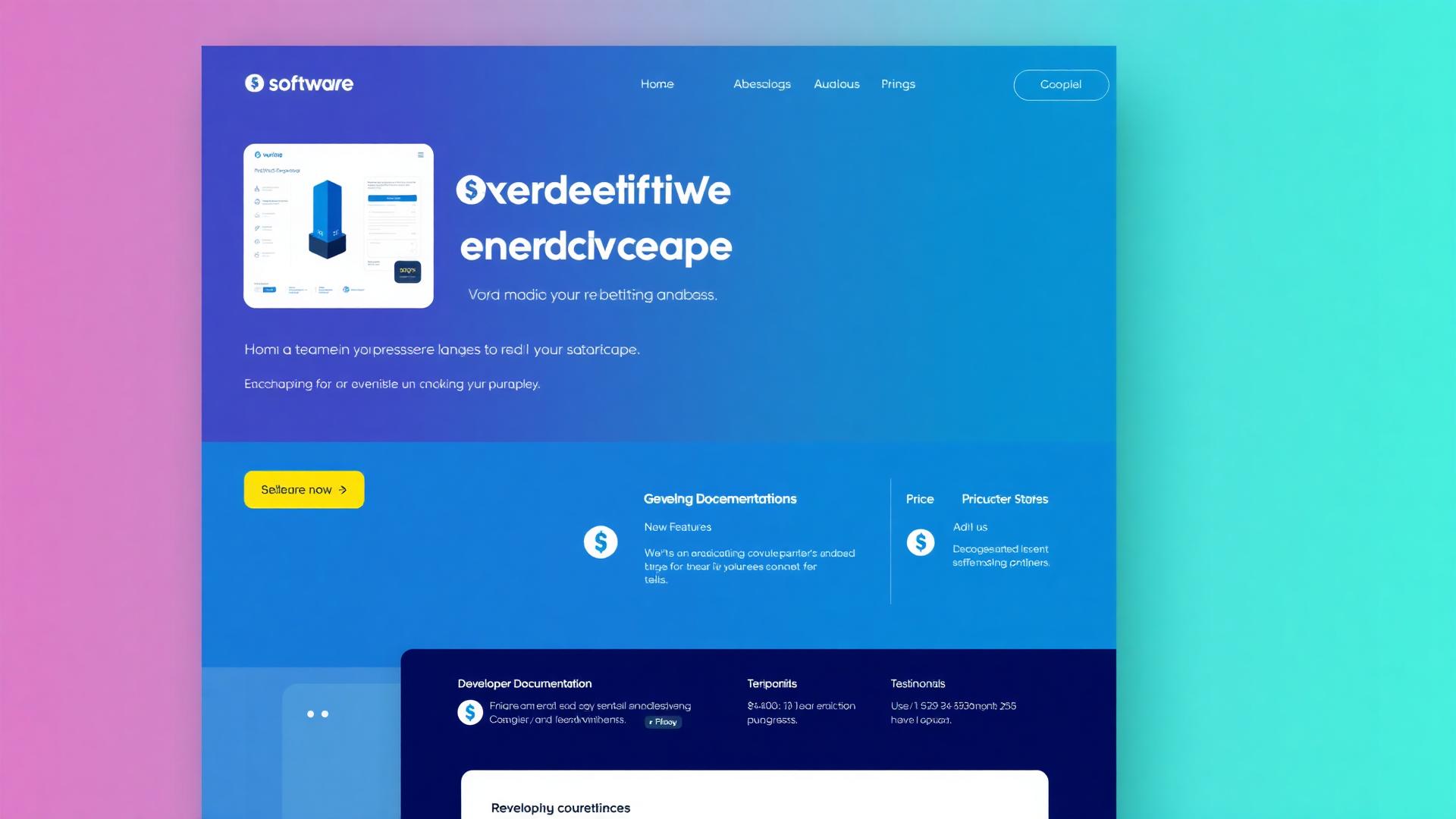 WordPress Software Template